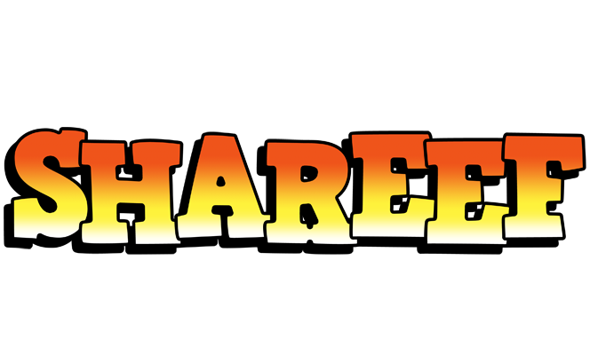 Shareef sunset logo
