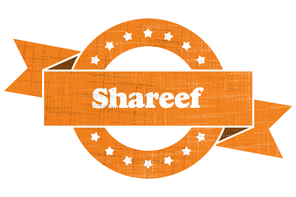 Shareef victory logo