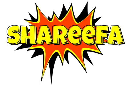 Shareefa bazinga logo