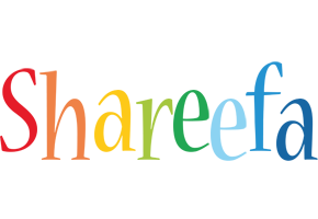 Shareefa birthday logo
