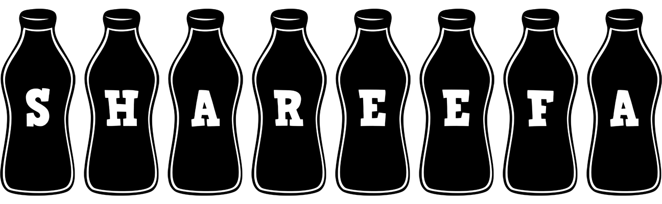 Shareefa bottle logo