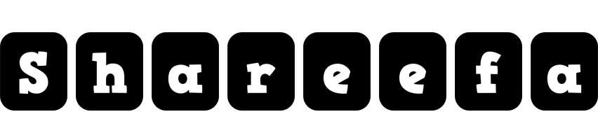 Shareefa box logo