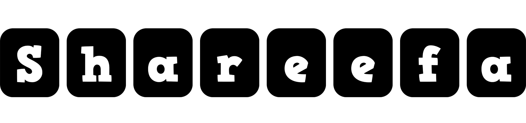 Shareefa box logo
