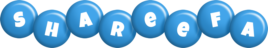 Shareefa candy-blue logo