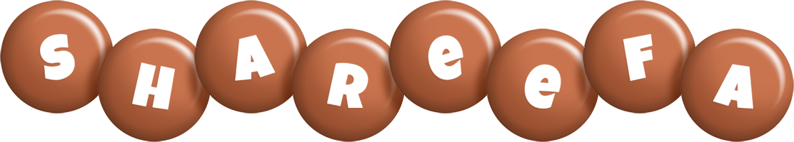Shareefa candy-brown logo