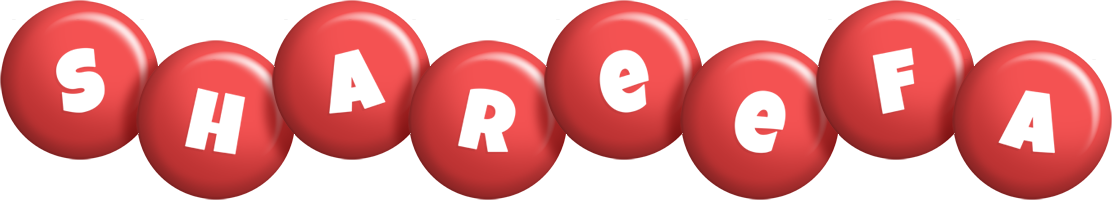 Shareefa candy-red logo