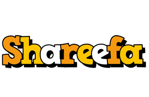 Shareefa cartoon logo