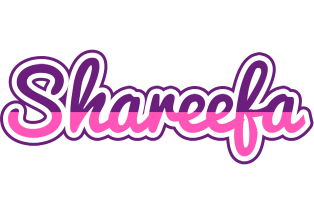 Shareefa cheerful logo