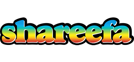 Shareefa color logo