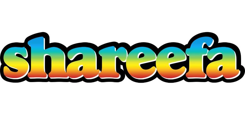 Shareefa color logo