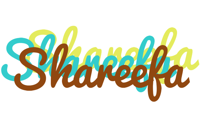 Shareefa cupcake logo