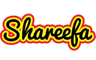 Shareefa flaming logo
