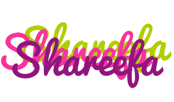 Shareefa flowers logo