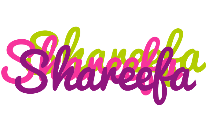 Shareefa flowers logo