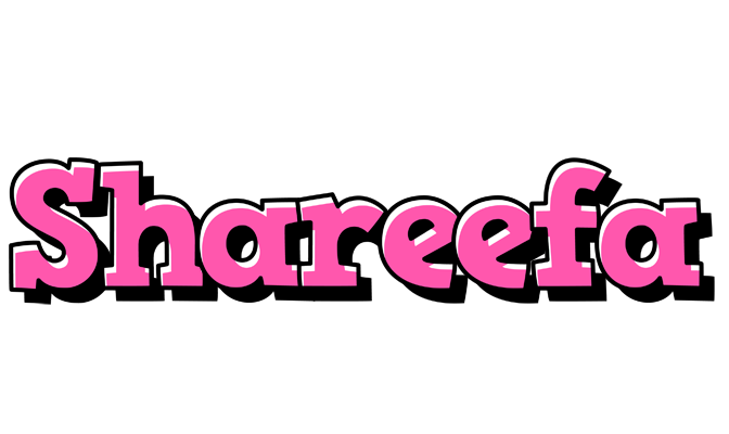 Shareefa girlish logo