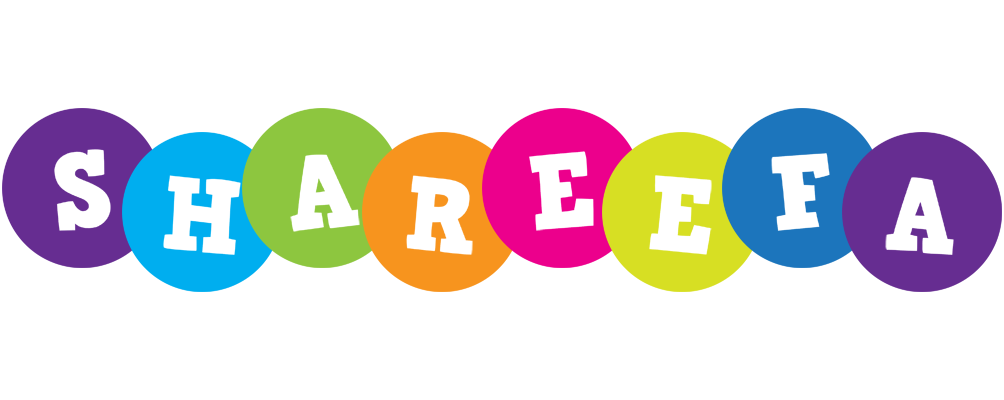 Shareefa happy logo
