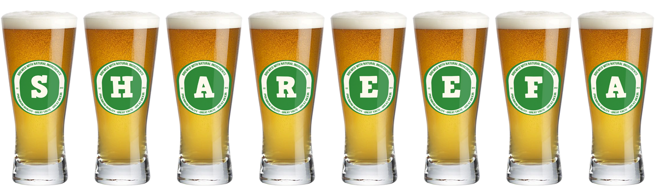 Shareefa lager logo