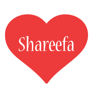 Shareefa love logo