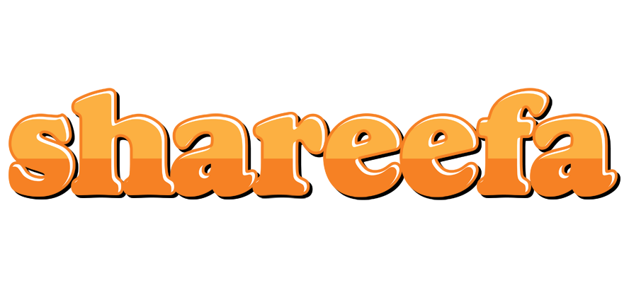 Shareefa orange logo