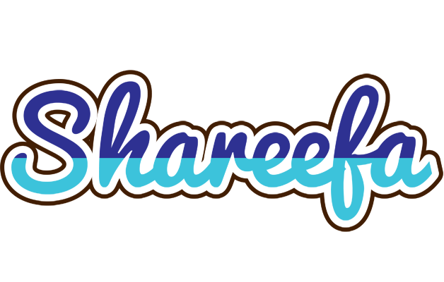 Shareefa raining logo