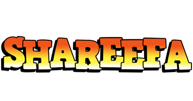 Shareefa sunset logo