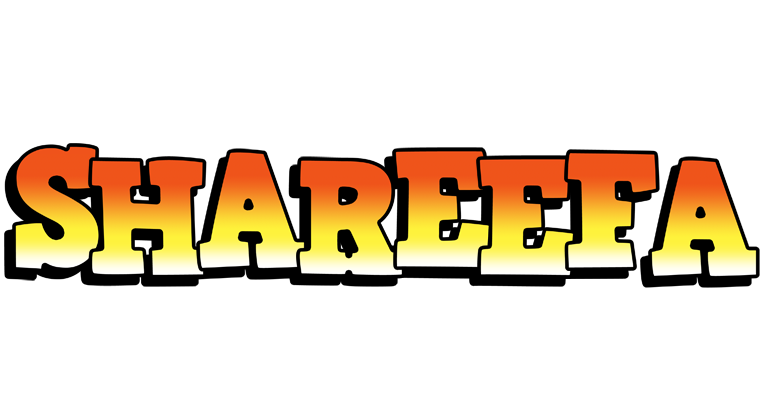 Shareefa sunset logo