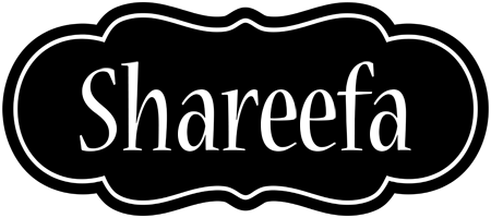 Shareefa welcome logo
