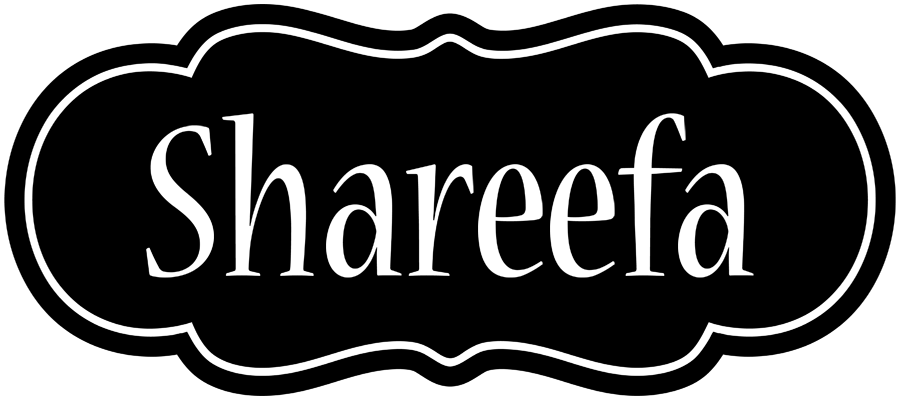 Shareefa welcome logo