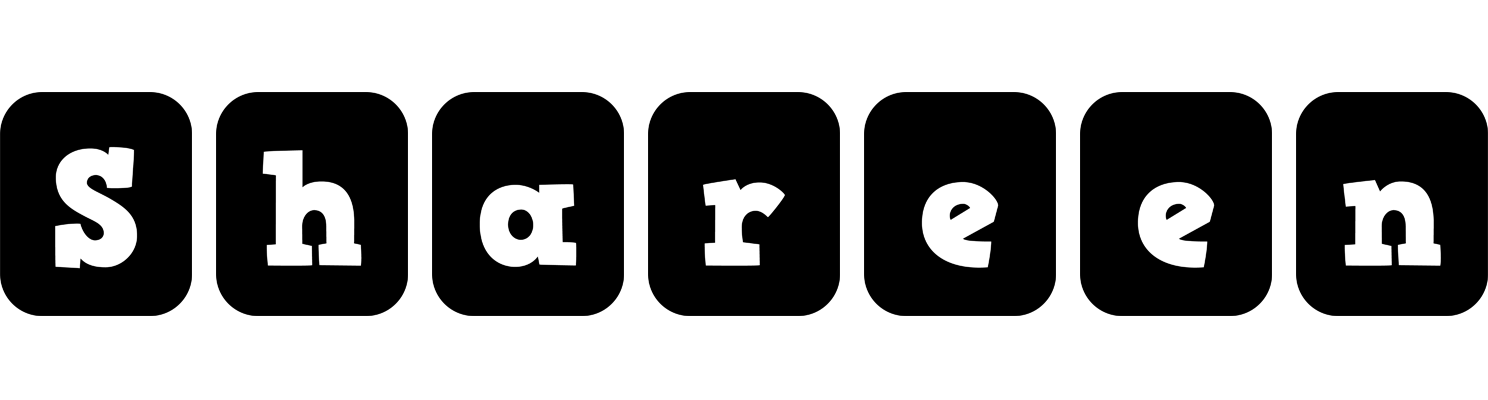 Shareen box logo