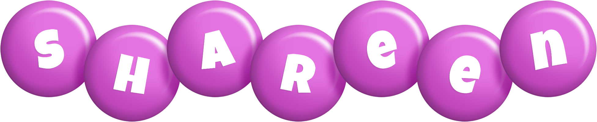 Shareen candy-purple logo