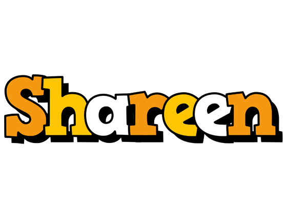 Shareen cartoon logo