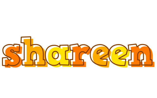Shareen desert logo