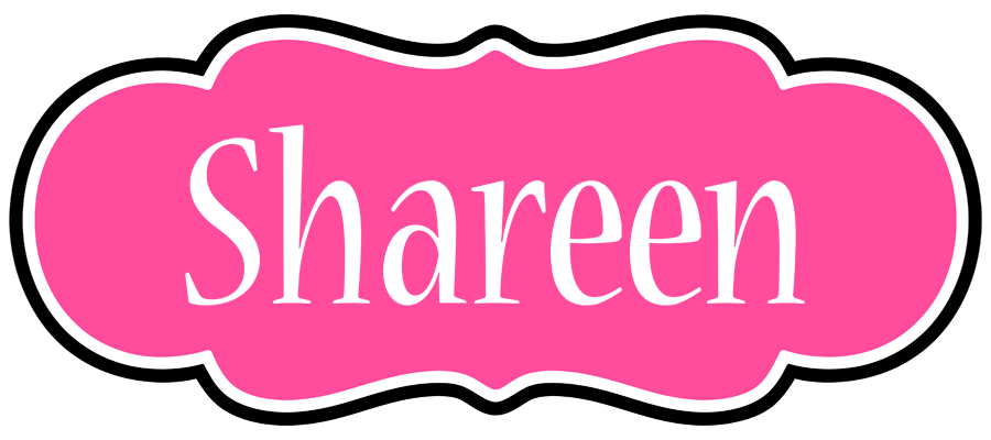 Shareen invitation logo