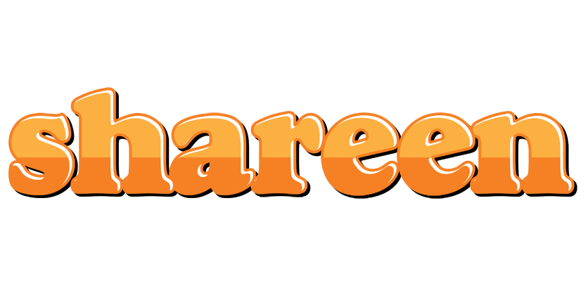 Shareen orange logo