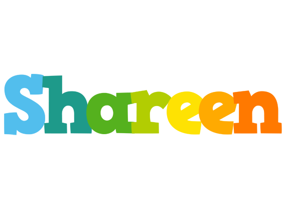 Shareen rainbows logo