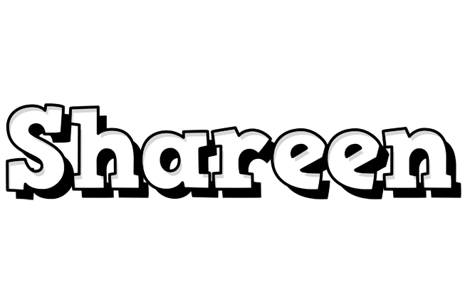 Shareen snowing logo