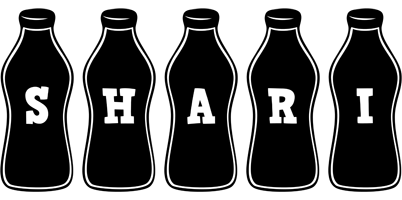Shari bottle logo