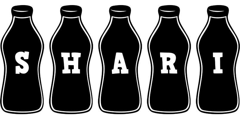 Shari bottle logo
