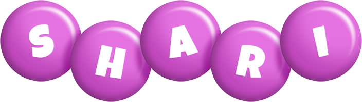 Shari candy-purple logo