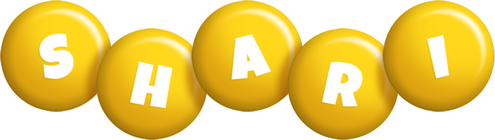 Shari candy-yellow logo