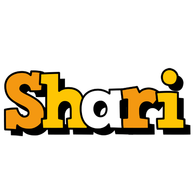 Shari cartoon logo