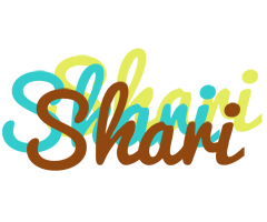 Shari cupcake logo