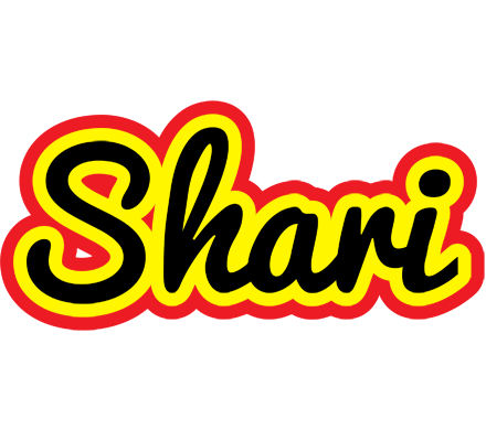 Shari flaming logo