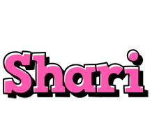 Shari girlish logo