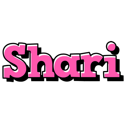 Shari girlish logo