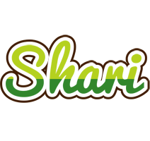 Shari golfing logo