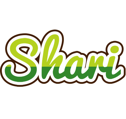Shari golfing logo