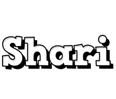Shari snowing logo