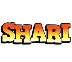 Shari sunset logo