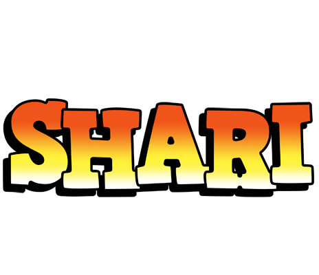 Shari sunset logo